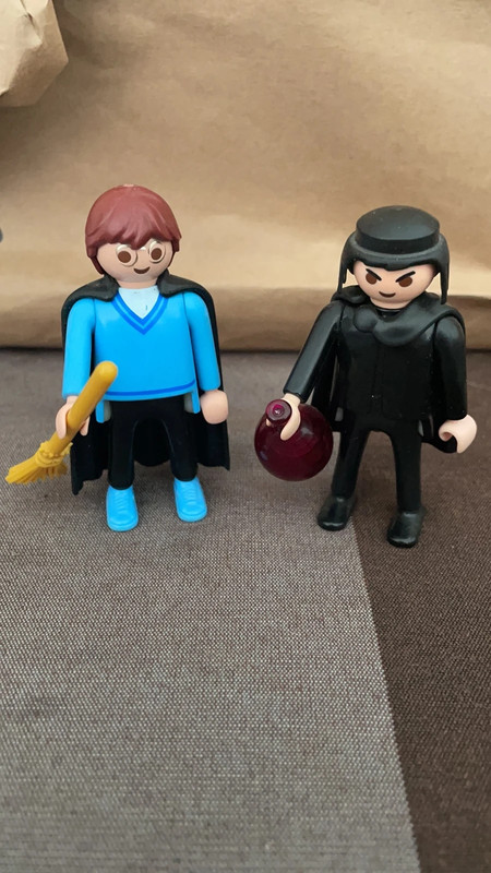 Playmobil custom Harry Potter y Snape