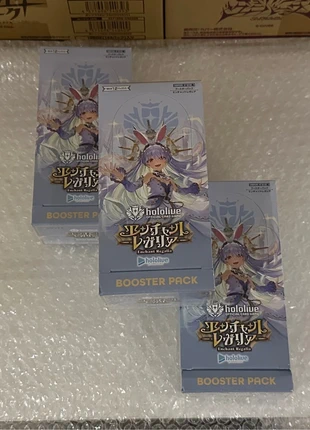 Display Hololive OCG - Set 5 Enchant Regalia, marke: Hololive, zustand: Neu, mit Etikett, 75,00 €, 79,45 € inklusive Vinted-Käuferschutz