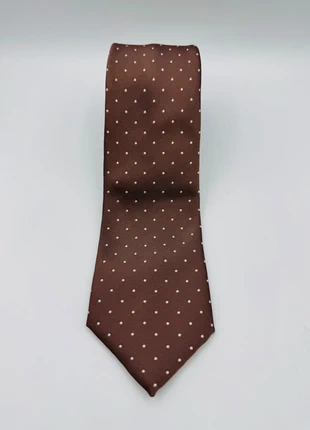 Vintage St Michael tie in chocolate brown with polka dots, brand: St Michael, condition: Very good, £7.50, £8.58 includes Buyer Protection