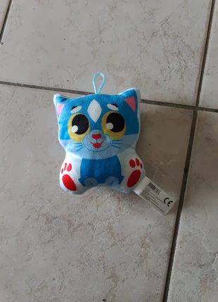 Peluche chat bleu, brand: Inconnu, condition: Very good, size: One size, €1.00, €1.75 includes Buyer Protection