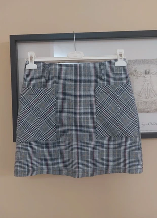 Gonna a fantasia Principe di Galles, quadretti, taglia XS, Link Donna, marke: Vintage Dressing, zustand: Sehr gut, größe: XS / 34 / 6, 10,00 €, 11,20 € inklusive Vinted-Käuferschutz