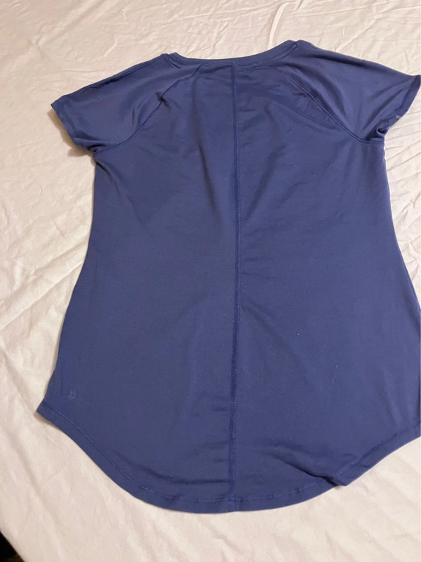 All in Motion Size XS Periwinkle Workout Shirt 2