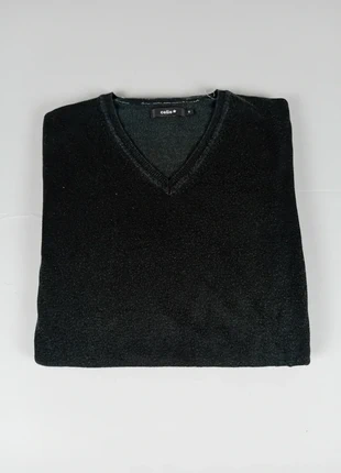 Pull col V Noir Célio Tailles S, brand: Celio, condition: Very good, size: S, €1.00, €1.75 includes Buyer Protection