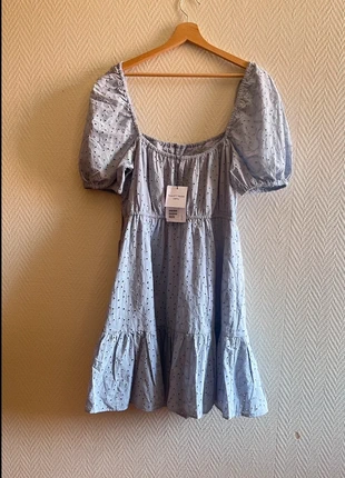 100% cotton dress puff sleeves &Other stories L, marke: & Other Stories, zustand: Neu, mit Etikett, größe: L / 40 / 12, 35,00 €, 37,45 € beinhaltet Vinted-Käuferschutz Pro