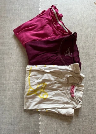 Ensemble de 3 T-shirt enfant fille, marca: NKY, estado: Bueno, tamaño: 8 años / 128 cm, 4,00 €, 4,90 € Protección al comprador incluida