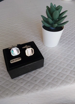 Boutons de manchette nacre, brand: Nacre, condition: New without tags, €25.00, €26.95 includes Buyer Protection