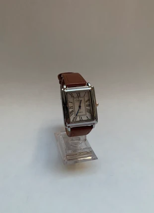Montre marron & argenté – Style tank - vintage, brand: Quartz, condition: New without tags, size: One size, €13.99, €15.39 includes Buyer Protection Pro