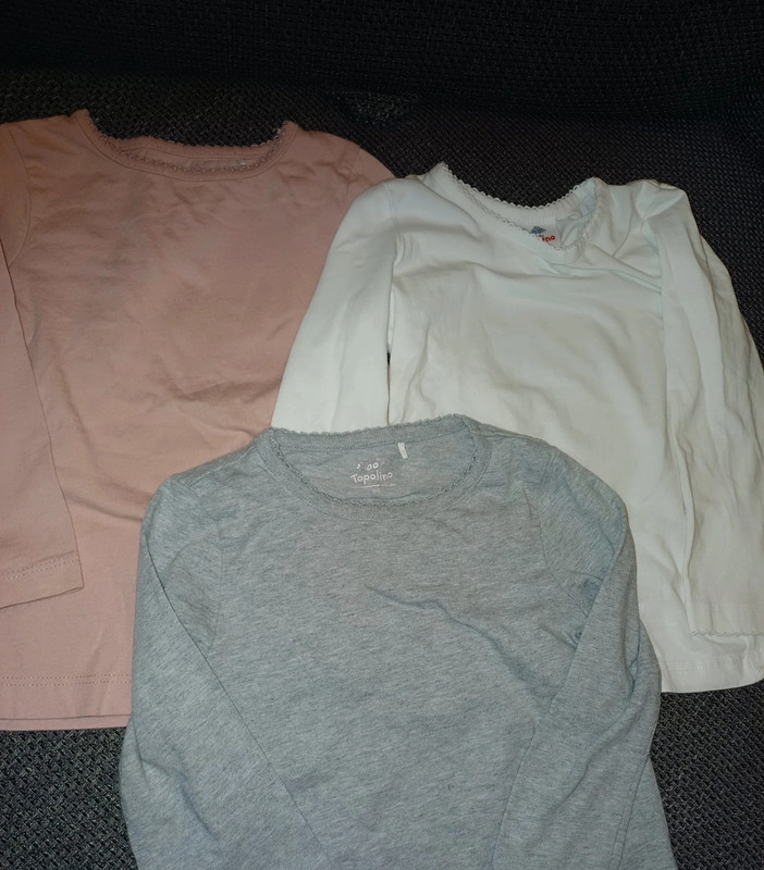 3 Langarmshirts Größe 98