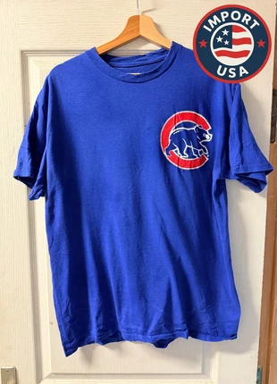 👕 T-shirt officiel MLB – Chicago Cubs #17 Kris Bryant (Majestic), brand: Majestic, condition: Very good, size: M, €4.00, €4.90 includes Buyer Protection