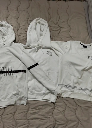 Lotto 3 felpe firmate uomo  Calvin Klein EA7 Emporio Armani Sonny Bono Streetwear Occasionissima 🔥, marque: streetwear, état: Très bon état, taille: L, 50,00 €, 53,20 € Protection acheteurs incluse