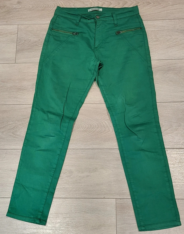 Pantalones Indi & Cold verde. 2