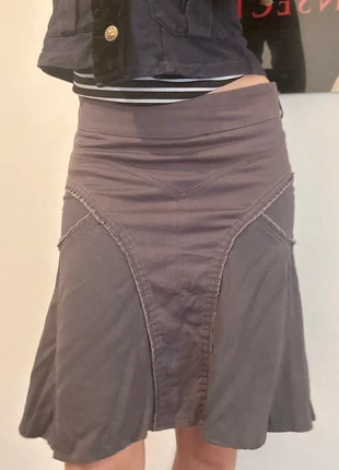 Jupe mi longue western bi matière, marke: Vintage Dressing, zustand: Sehr gut, größe: XS / 34 / 6, 25,00 €, 26,95 € inklusive Vinted-Käuferschutz