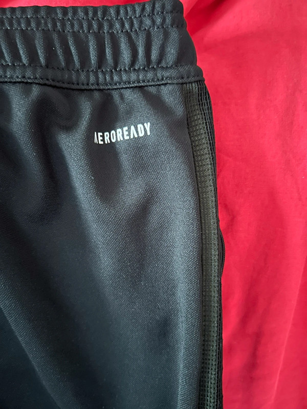 Black adidas tracksuit bottoms