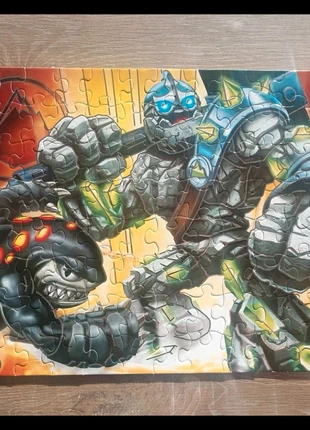 Compleet - Skylanders Giants Puzzel met folie accenten - 100 stukken - Puzzle - Accents metalliques, marca: Skylanders, estado: Muito bom, €4.49, €5.41 inclui Proteção do Comprador