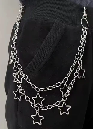 Metal star wallet chain gothic emo, brand: wallet chain, condition: New without tags, £7.50, £8.58 includes Buyer Protection