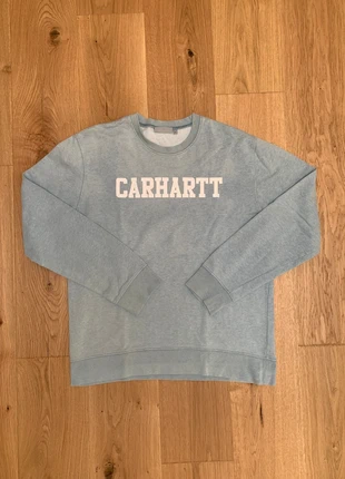 Felpa Carhartt Originale Azzurra – Taglia L, Senza Cappuccio, Ottime Condizioni, marke: Carhartt, zustand: Sehr gut, größe: L, 28,99 €, 31,14 € inklusive Vinted-Käuferschutz