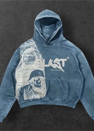 Hoodie Vintage Streetwear Y2k, brand: Aesthetic, condizioni: Nuovo senza cartellino, taglia: M, €44.00, €46.90 include la Protezione acquisti