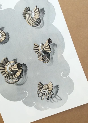 Planche bijoux d'époque - 1930 - 1940, brand: ArtDeco, condition: Very good, €8.00, €9.10 includes Buyer Protection