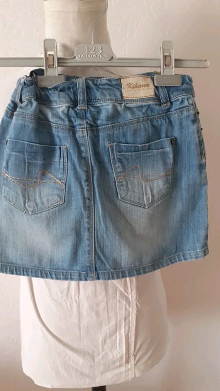 Jupe jean 8 ans la redoute marque kihawo Vinted