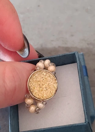 Handmade Ring, brand: Handmade, condizioni: Ottime, taglia: 19 mm Ø / 21, €1.50, €2.28 include la Protezione acquisti