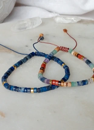Chakra and Lapis Lazuli bracelets, condition: New without tags, £7.50, £8.58 includes Buyer Protection Pro