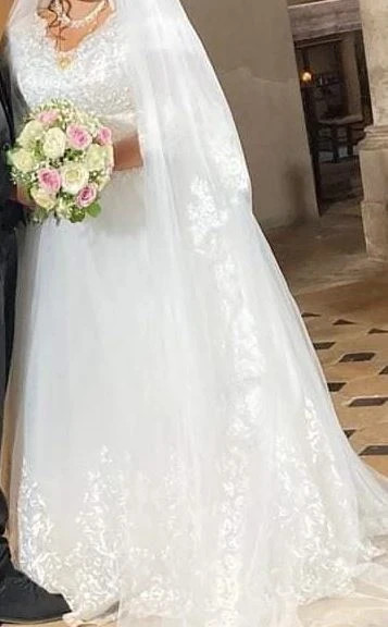 Vinted robe 2025 de mariée