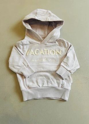 Leevje Vacation Pullover Hoodie Gr.74/80 flieder Mädchen, merk: Leevje, staat: Heel goed, maat: 9-12 maanden / 74 cm, € 25,00, € 26,95 inclusief Kopersbescherming