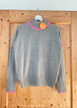 Jolie pull en cachemire gris et rose - from future - taille S, marque: From Future, état: Neuf avec étiquette, taille: S / 36 / 8, 120,00 €, 126,70 € Protection acheteurs incluse