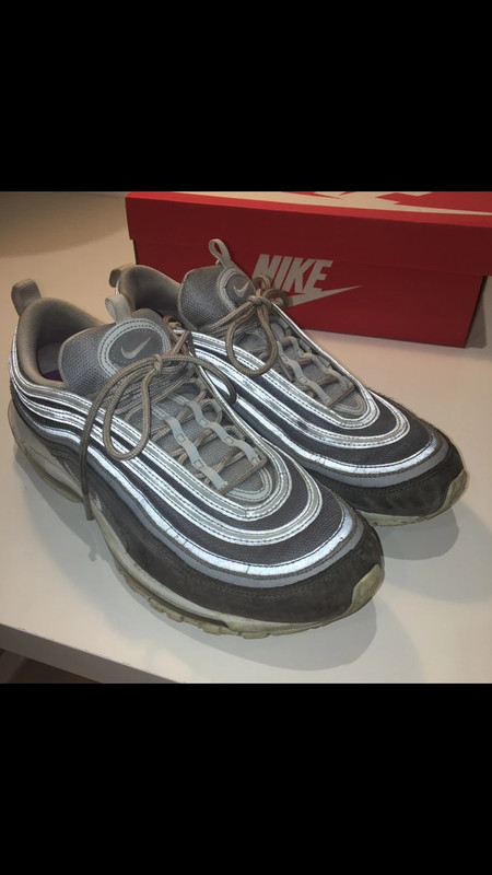 Air max 97 grey suede premium deals