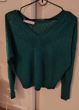 Pull léger vert Promod très bon état, marque: Promod, état: Très bon état, taille: S / 36 / 8, 5,00 €, 5,95 € Protection acheteurs incluse