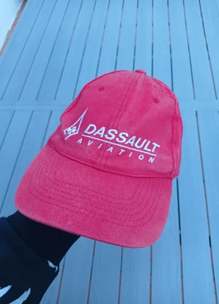 casquette Dassault Aviation rétro rouge strapback - taille unique - industrie france dadscap, brand: Trendy, condition: Good, size: One size, €4.95, €5.90 includes Buyer Protection