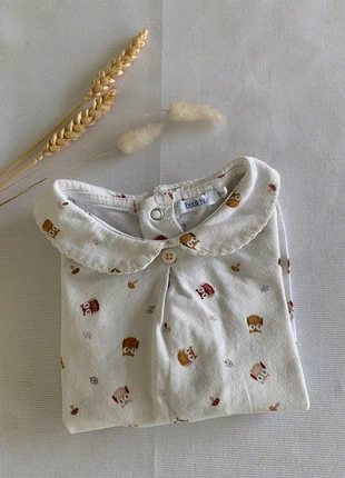 Tee-shirts chemise boutchou -12m, merk: Bout'chou, staat: Goed, maat: 9-12 maanden / 74 cm, € 2,00, € 2,80 inclusief Kopersbescherming