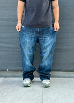 Jeans Super Baggy Jeans Cargo Carpenter Premium Retro Limited Edition Vintage Dressing 90s, marca: Vintage Dressing, estado: Muito bom, tamanho: XL, €35.00, €37.45 inclui Proteção do Comprador