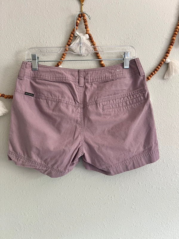 Columbia light purple cotton shorts 3