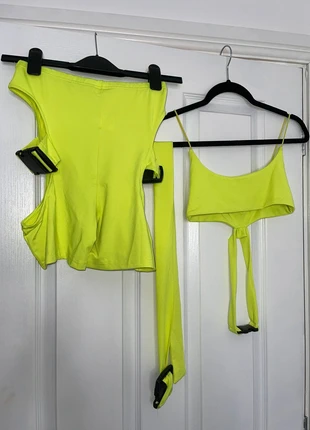 Neon yellow 3 piece, brand: Neon, condition: New without tags, size: S / 8, £15.00, £16.45 includes Buyer Protection