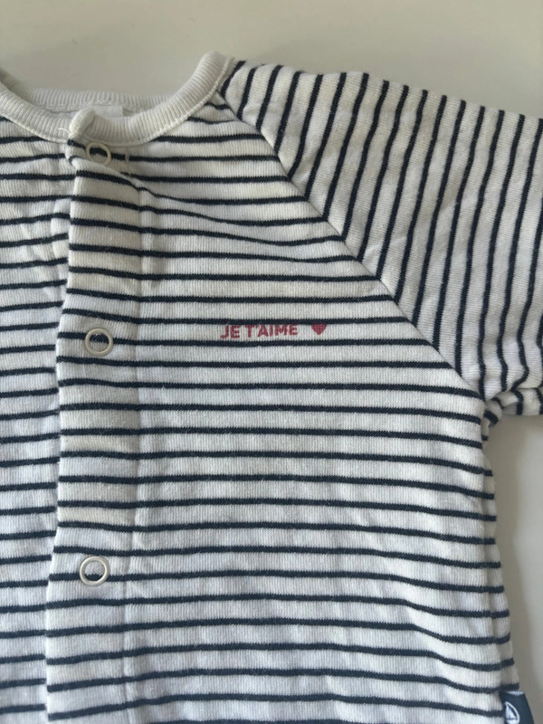 Combinaison Je t’aime Petit Bateau