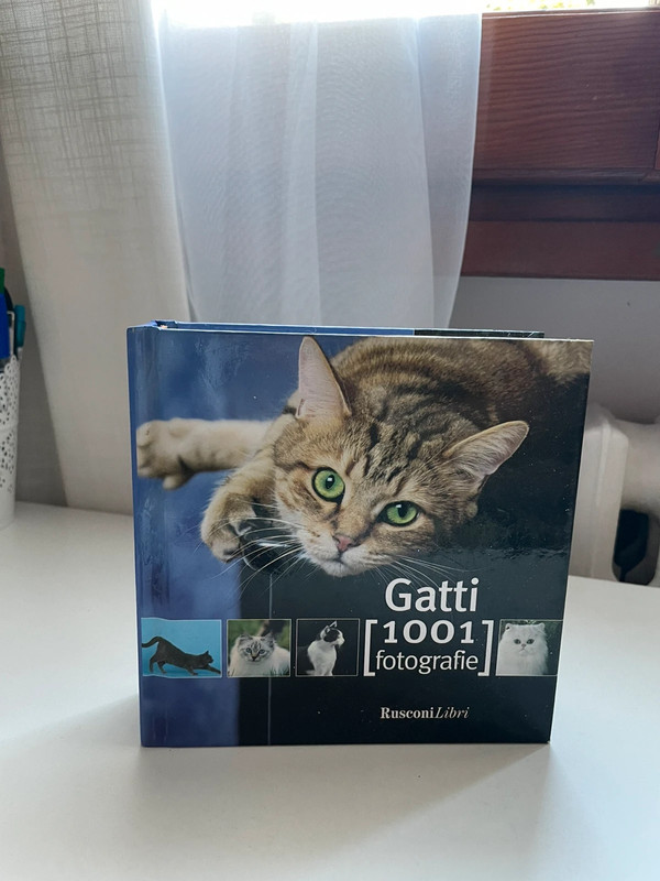 Libro con foto di gatti