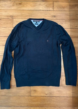 Pull col V homme Tommy Hilfiger, marque: Tommy Hilfiger, état: Bon état, taille: S, 7,00 €, 8,05 € Protection acheteurs incluse