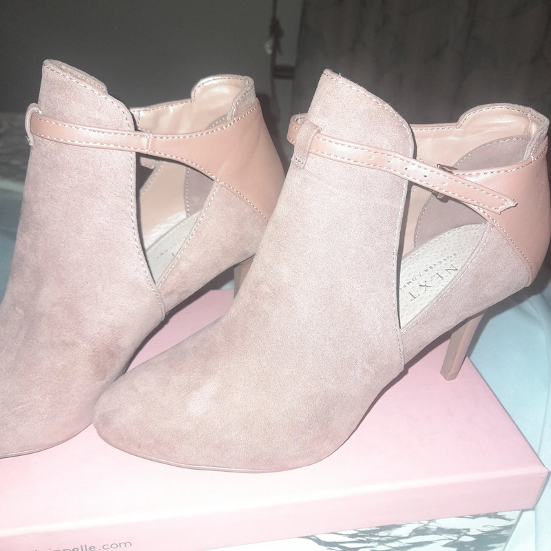Dusky pink ankle boots outlet