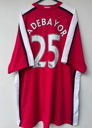 Original Arsenal 2008/09 home football shirt #25 Adebayor, brand: Nike, condition: Very good, size: XXL, £45.00, £47.95 includes Buyer Protection