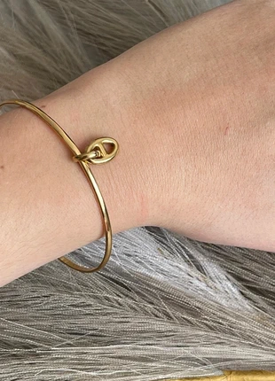 Jonc pendentif tendance doré en acier inoxydable, brand: Tendance, condizioni: Ottime, €6.00, €7.00 include la Protezione acquisti Pro