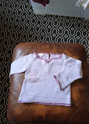 Pull coton fille 18 mois, marca: Kimbaloo, estado: Muito bom, tamanho: 12-18 meses / 80 cm, €1.00, €1.75 inclui Proteção do Comprador