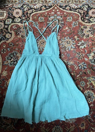 Tunique robe courte bretelles croisées, marque: Pacific Republic, état: Très bon état, taille: S / 36 / 8, 10,00 €, 11,20 € Protection acheteurs incluse