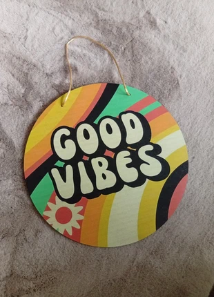 Décoration plaque en bois, brand: Good Vibes, condition: Very good, €8.99, €10.14 includes Buyer Protection