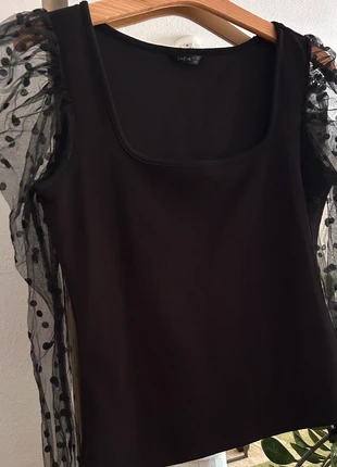 Schwarze Bluse, marque: Shein, état: Très bon état, taille: M / 38 / 10, 2,00 €, 2,80 € Protection acheteurs incluse