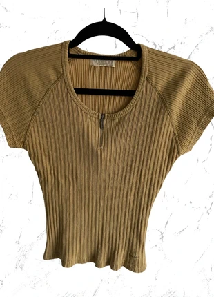 Top côtelé style y2k, marke: Voodoo, zustand: Sehr gut, größe: S / 36 / 8, 5,00 €, 5,95 € beinhaltet Vinted-Käuferschutz Pro