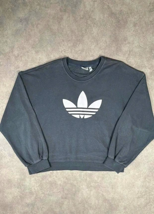 Pull Sweatshirt Adidas Originals Crewneck Jumper | Noir logo blanc | taille L Femmes, brand: adidas, condizioni: Ottime, taglia: L / IT 44 / EU 40, €10.00, €11.20 include la Protezione acquisti Pro