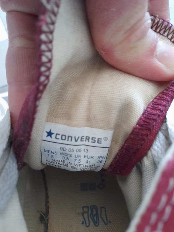 Basket converse taille 41 7 1 2 mixte Vinted