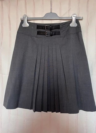 Jupe plissée grise Caroll, brand: Caroll, condition: Very good, size: S / 36 / 8, €16.00, €17.50 includes Buyer Protection