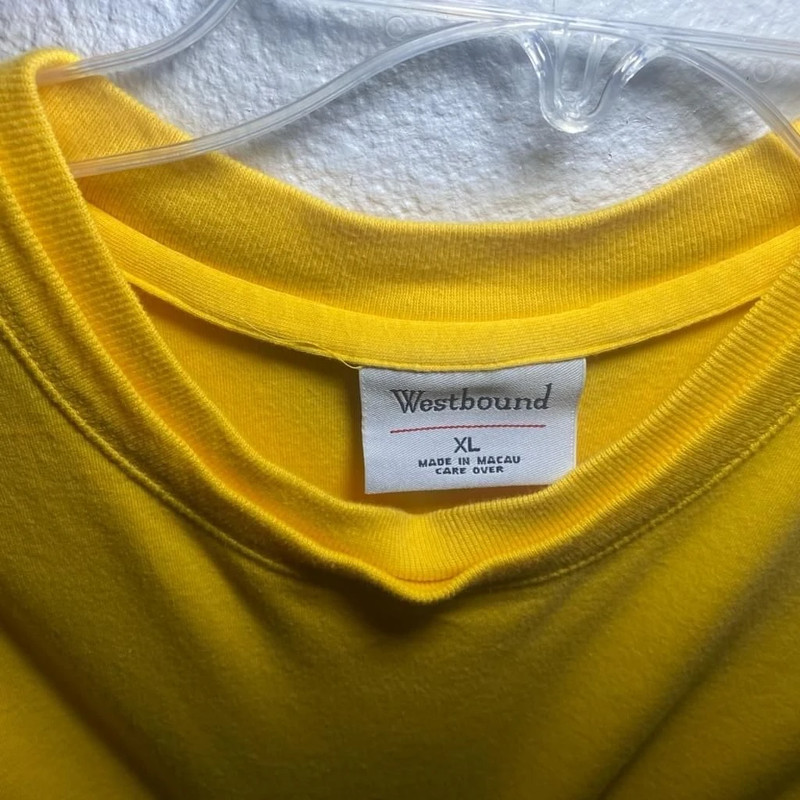 Westbound T-Shirt Yellow XL 4